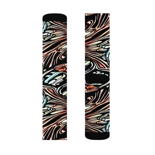 Blackwave Bloom on a Socks