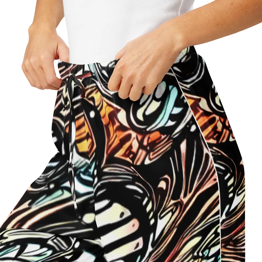 Blackwave Bloom on Women's Pajama Pants — Product details