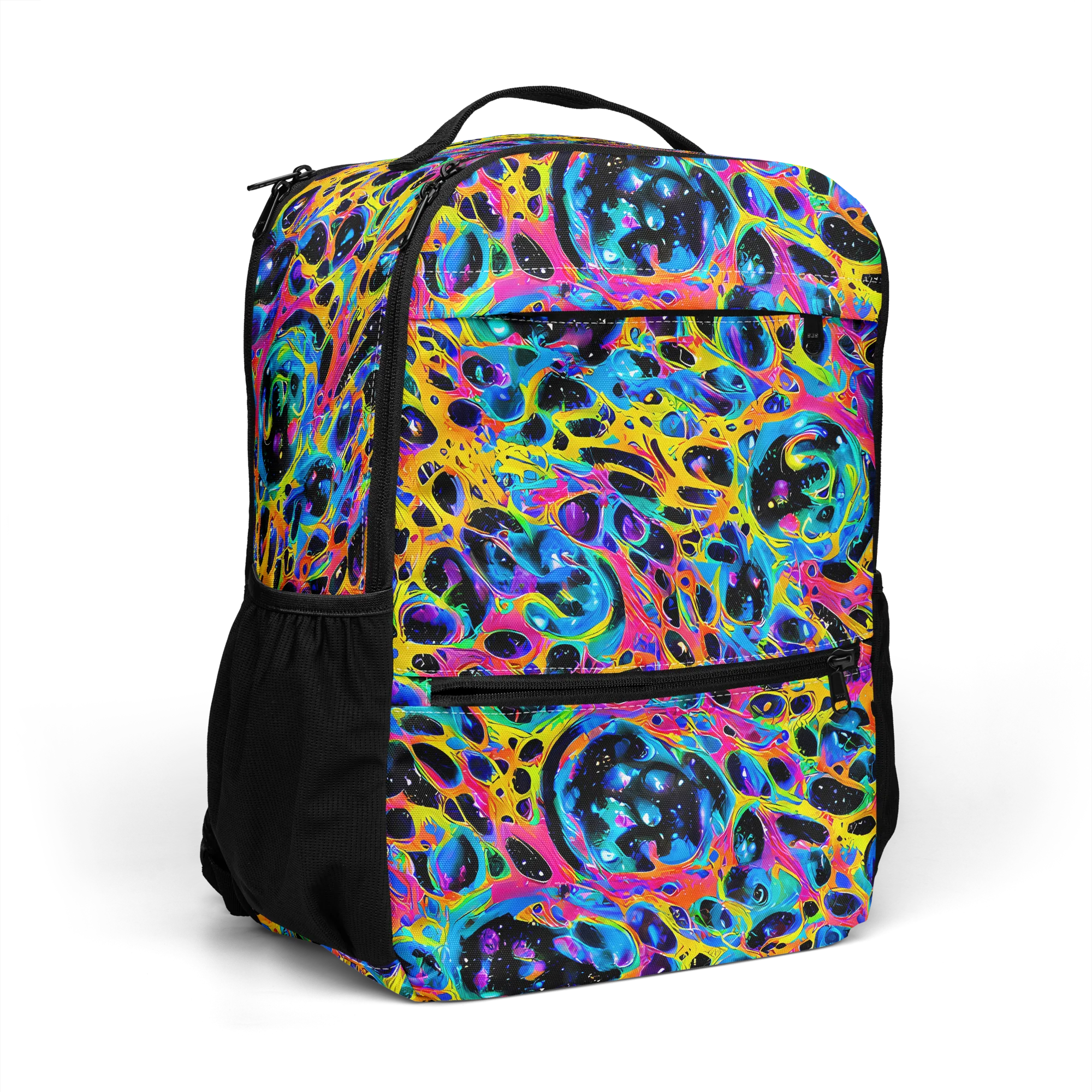Luminous Spill on Utility Backpack — Right Front