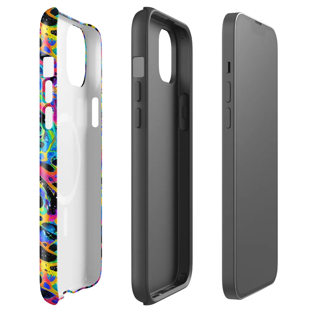 Luminous Spill on MagSafe Tough Case for iPhone® — Front