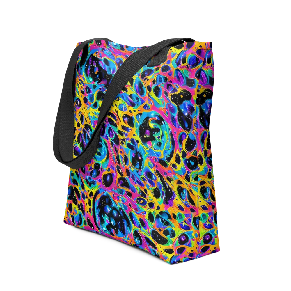 Luminous Spill on Tote Bag — Front