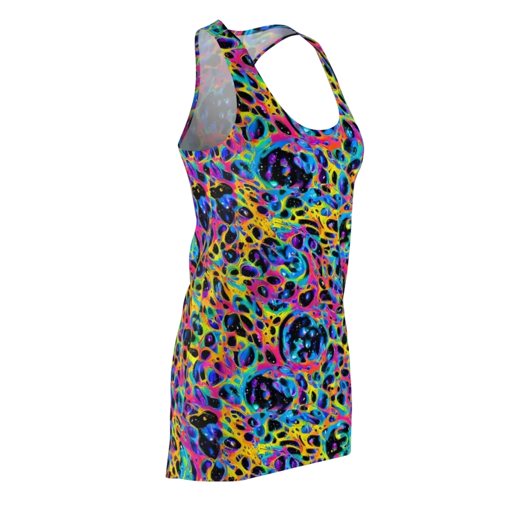 Luminous Spill on Racerback Dress — Front Side