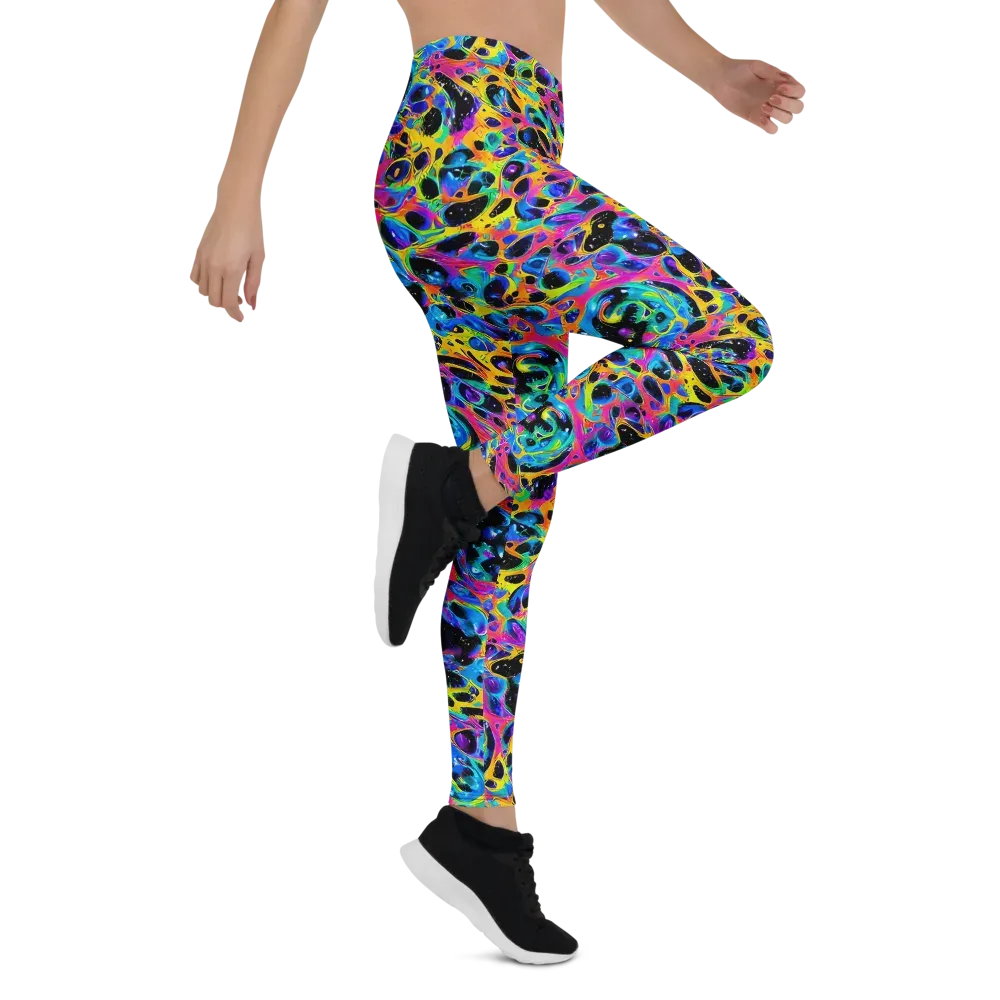 Luminous Spill on Leggings — Right