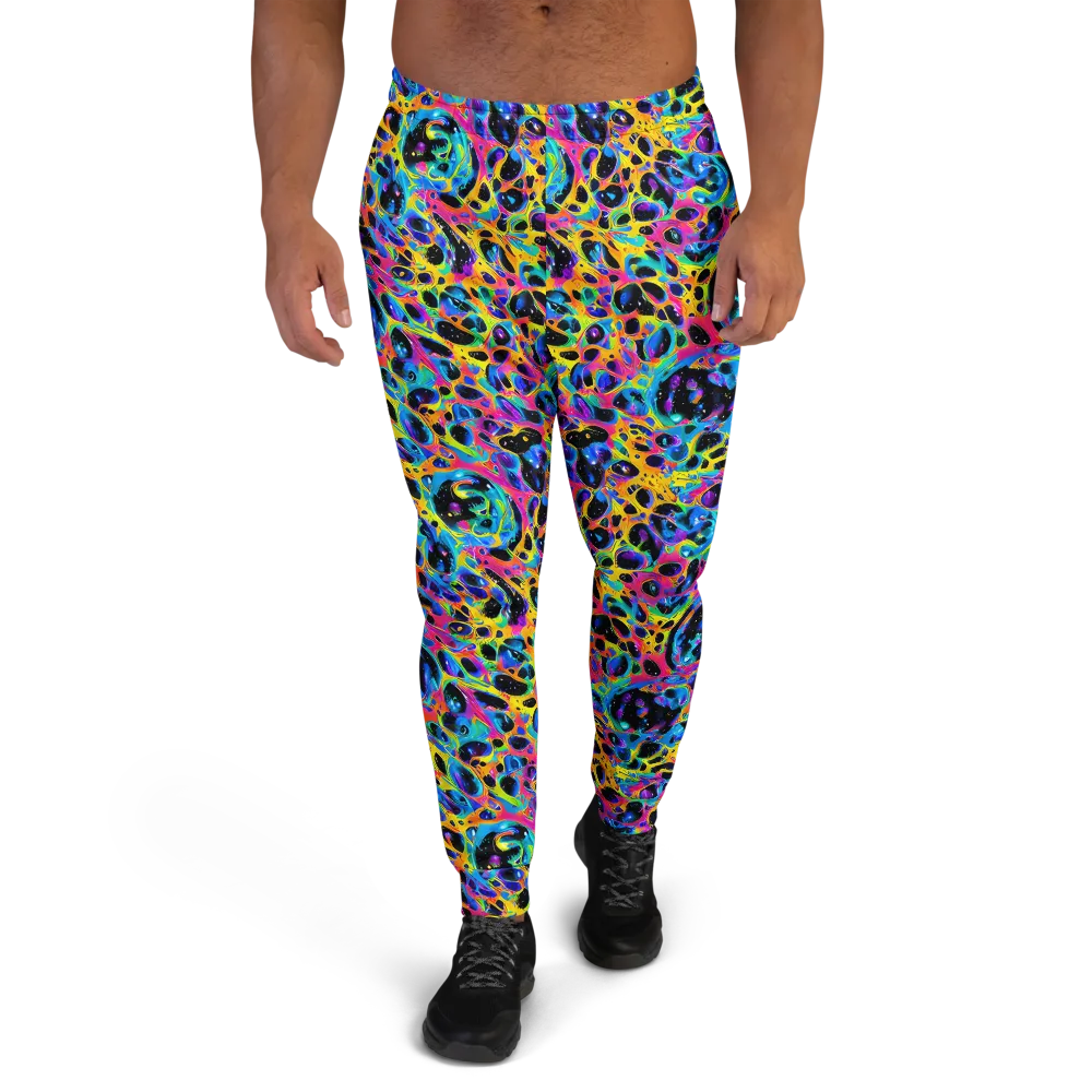Luminous Spill on Men's Joggers — Front