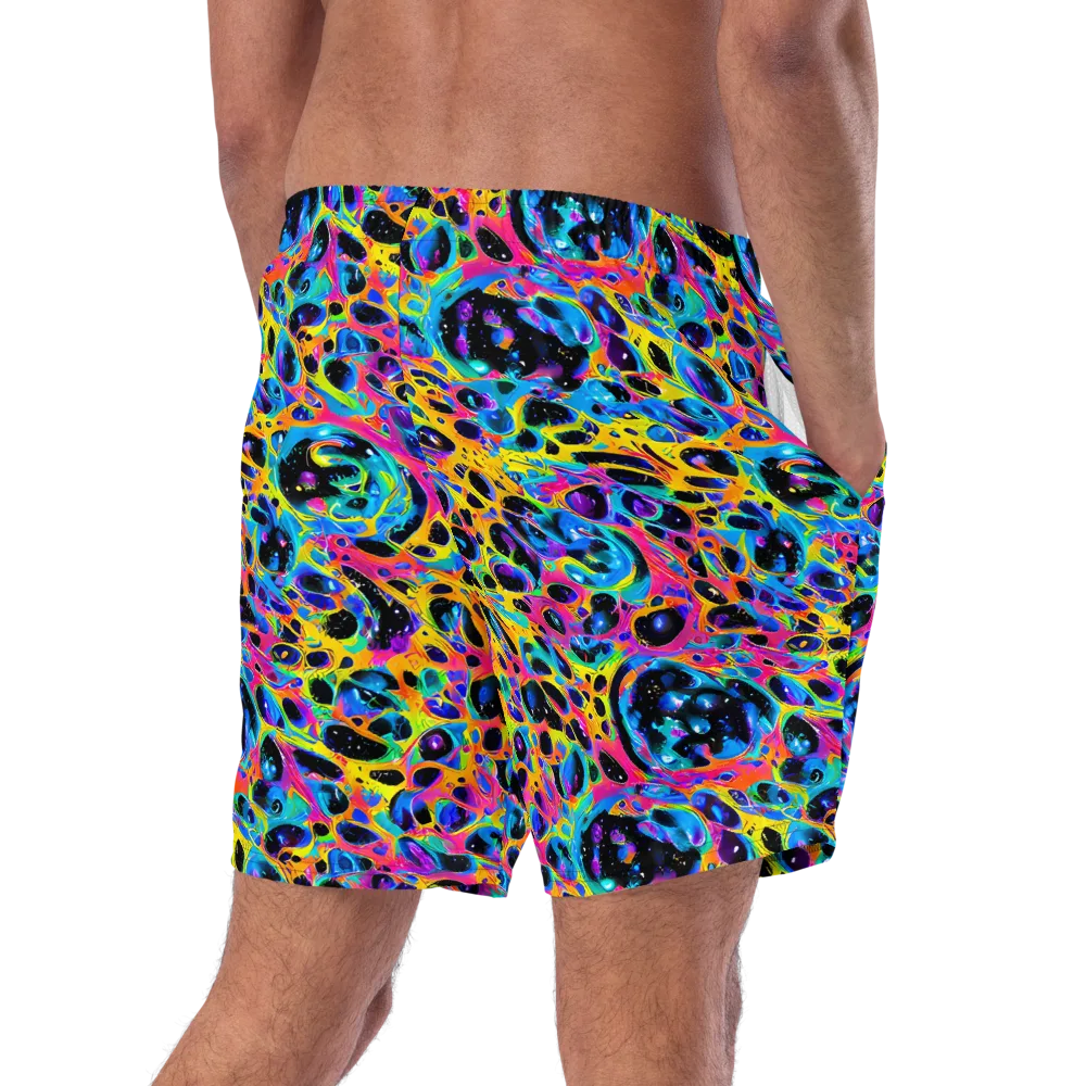 Luminous Spill on Swim Trunks — Right Back