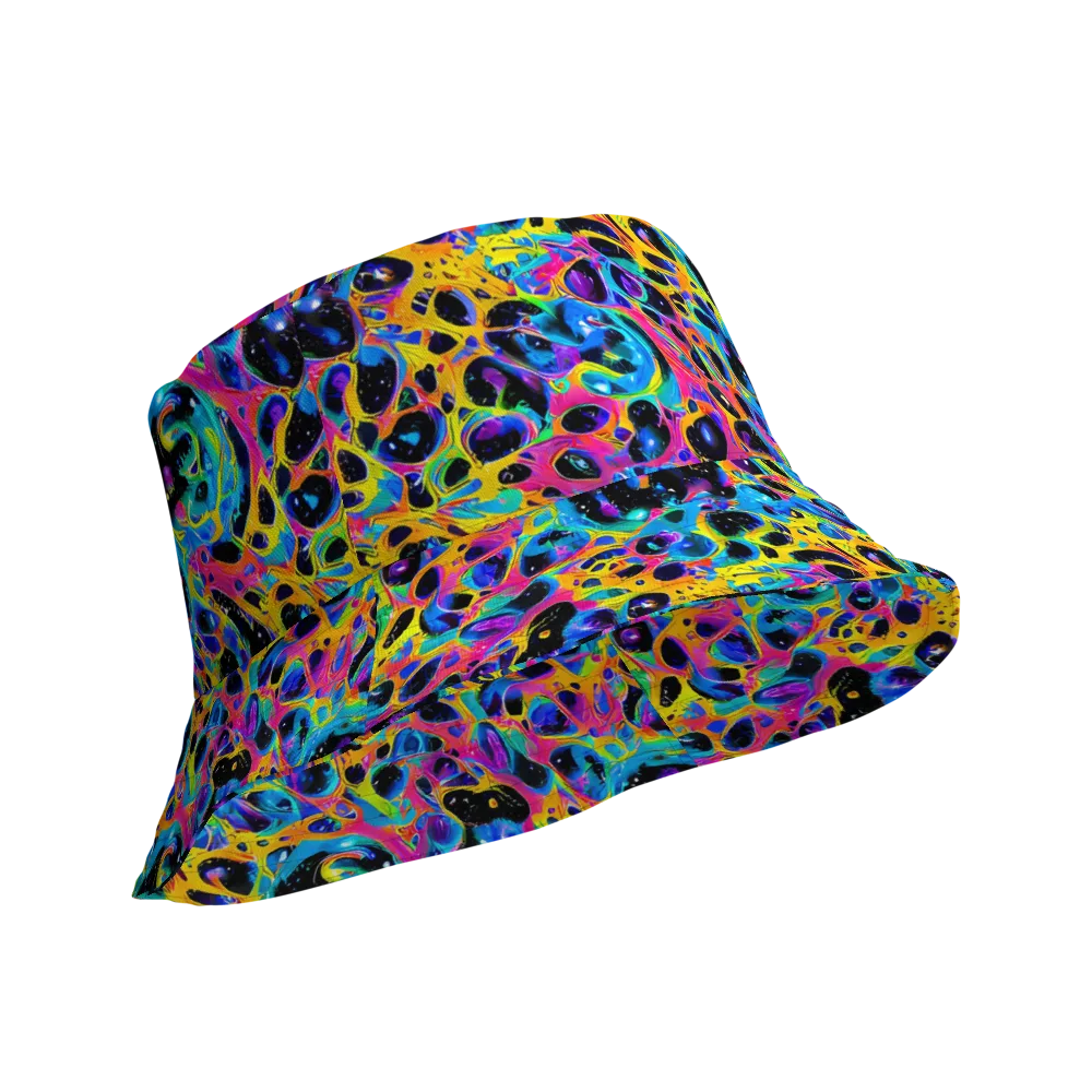 Luminous Spill on Reversible Bucket Hat — Product details Outside