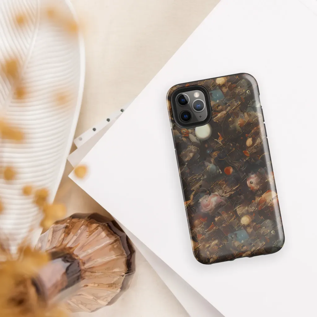 Bronze Nebula on Tough Case for iPhone® — Front