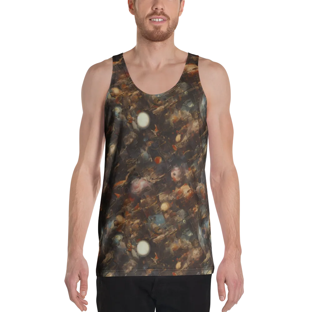 Bronze Nebula on Men's Tank Top — Front