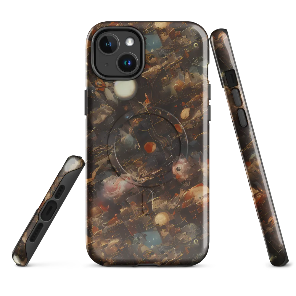 Bronze Nebula on MagSafe Tough Case for iPhone® — Front