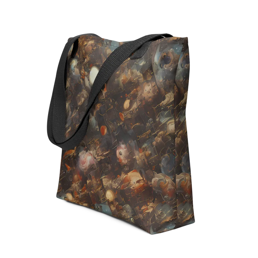 Bronze Nebula on Tote Bag — Front