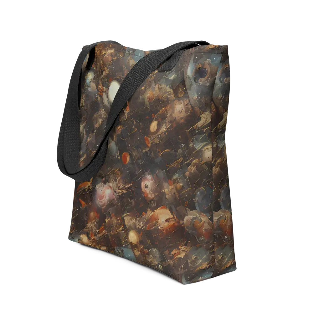 Bronze Nebula on Tote Bag — Front