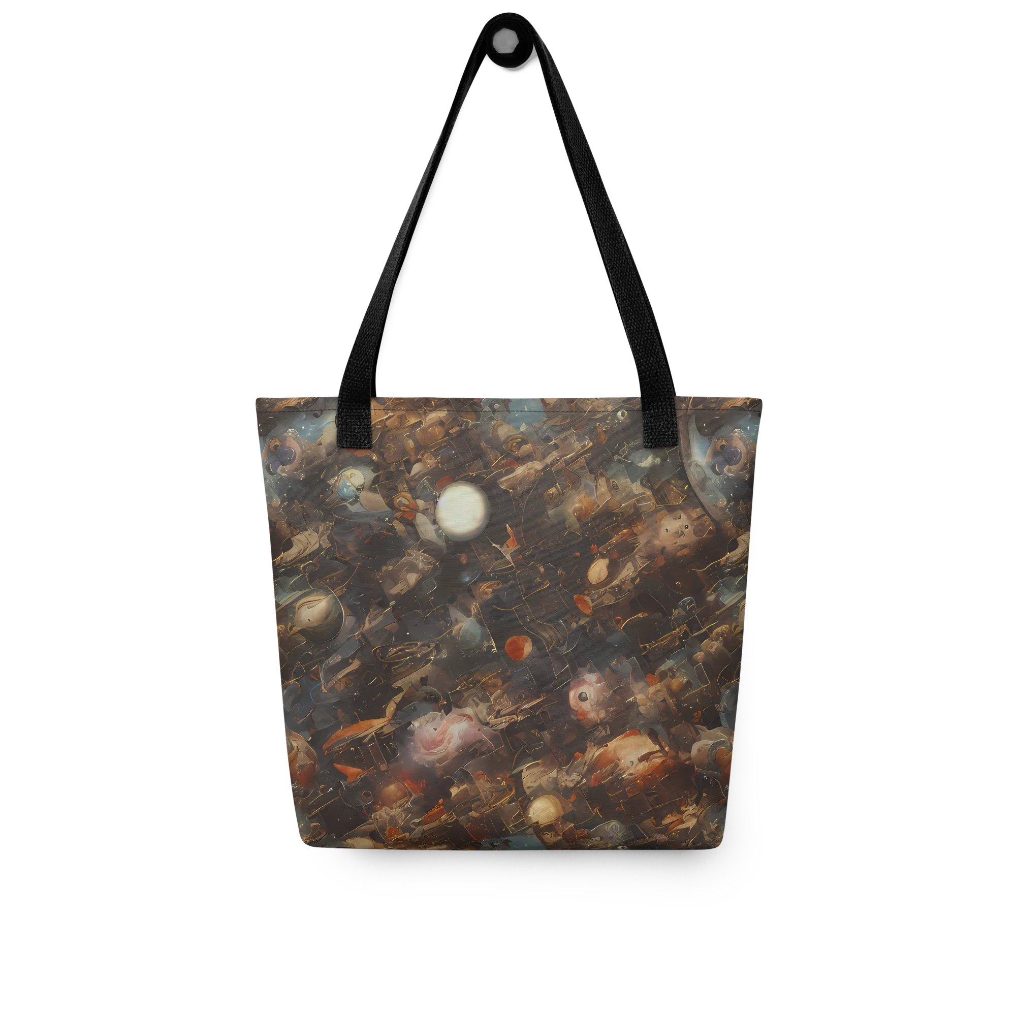 Bronze Nebula on Tote Bag — Front