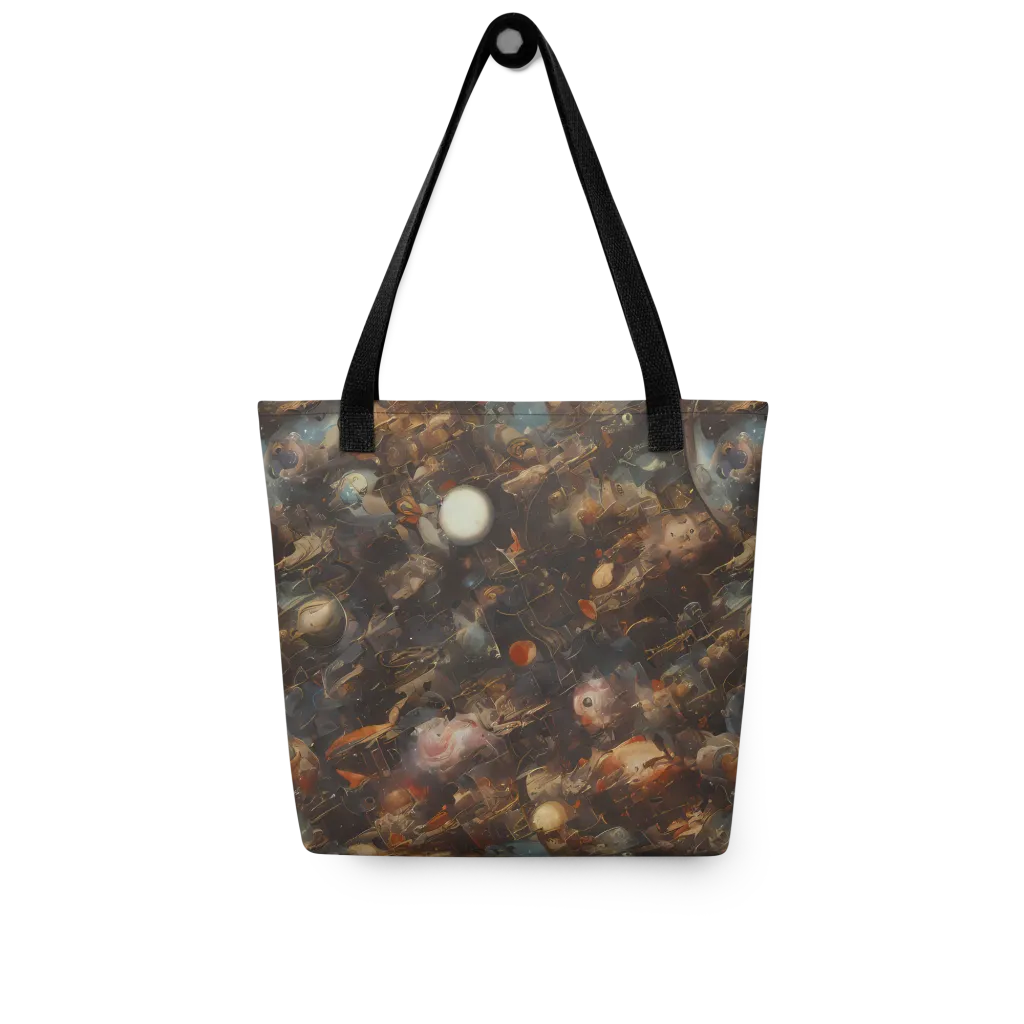 Bronze Nebula on Tote Bag — Front