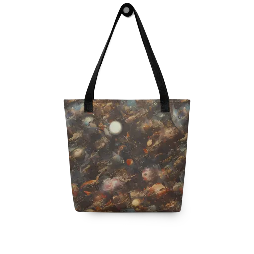 Bronze Nebula on a Tote Bag