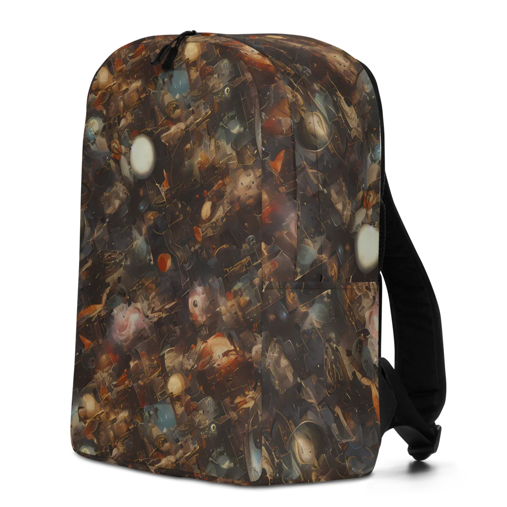 Bronze Nebula on Minimalist Backpack — Left