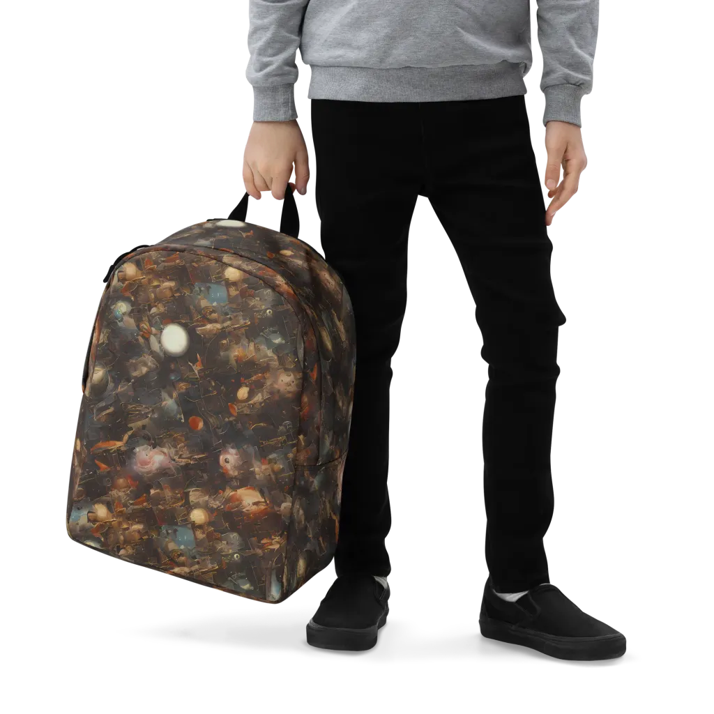 Bronze Nebula on Minimalist Backpack — Zoomed-in