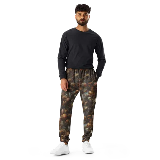 Bronze Nebula on a Men's Joggers