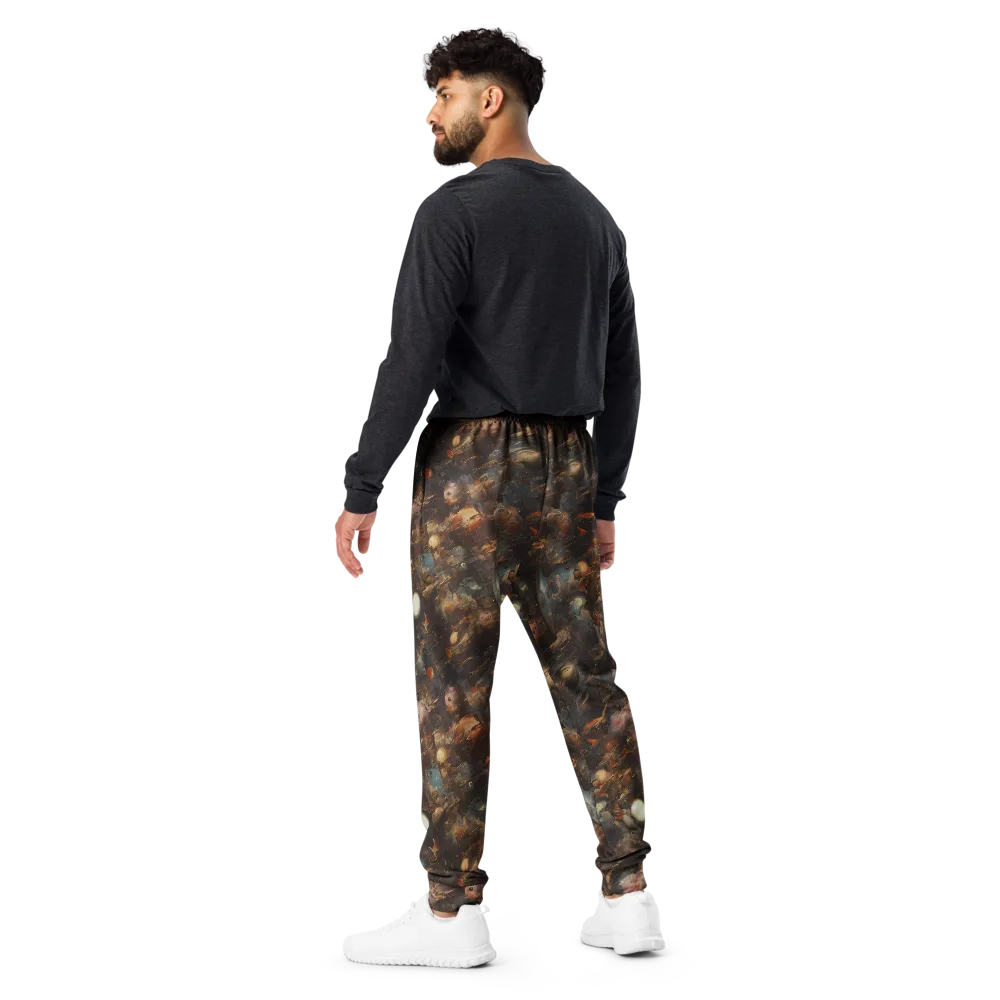 Bronze Nebula on Men's Joggers — Back