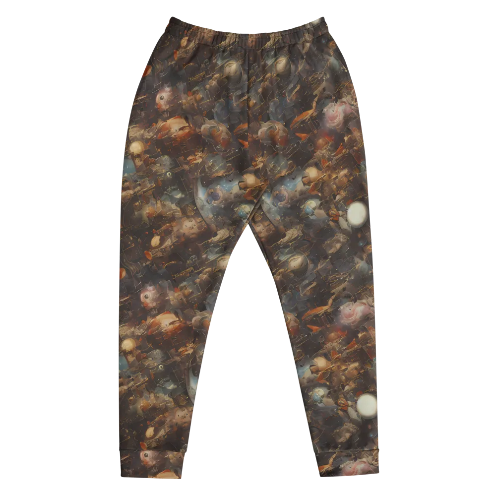 Bronze Nebula on Men's Joggers — Front