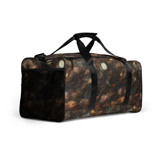 Bronze Nebula on a Duffle Bag
