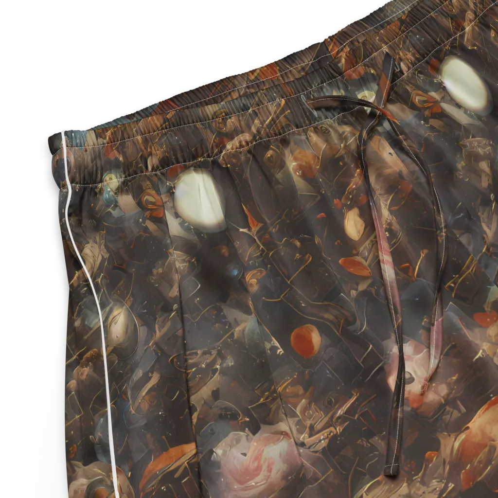 Bronze Nebula on Women's Pajama Shorts — Product details