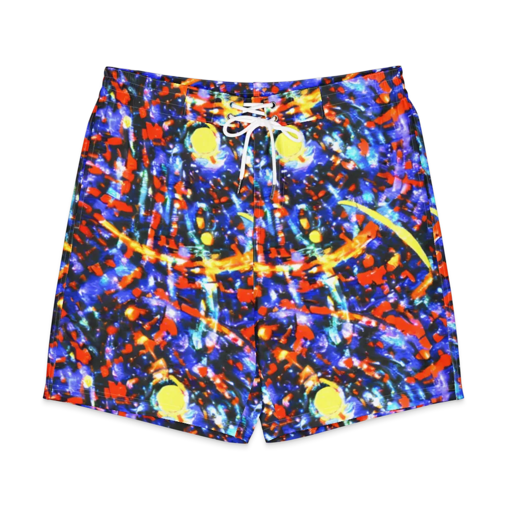 Afterdark Fusion on Men's Board Shorts — Front