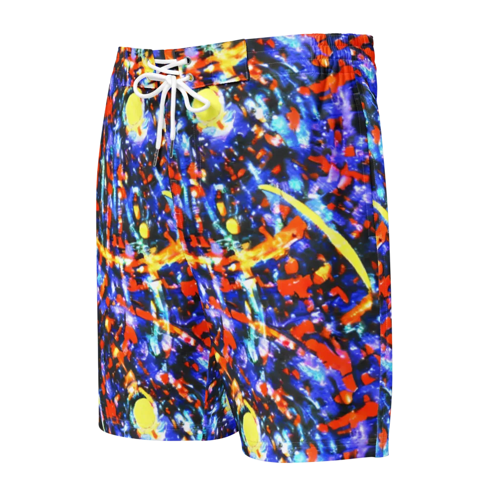 Afterdark Fusion on Men's Board Shorts — Front