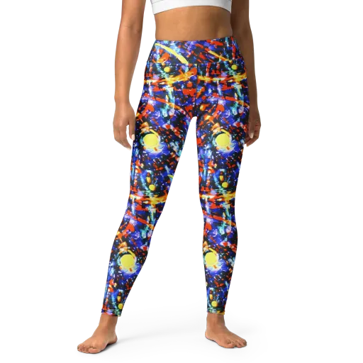 Afterdark Fusion on a Yoga Leggings