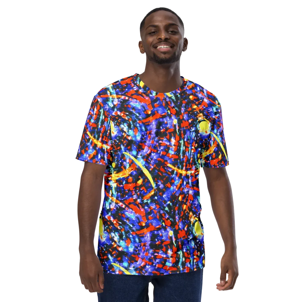 Afterdark Fusion on Men's Crew Neck T-Shirt — Front