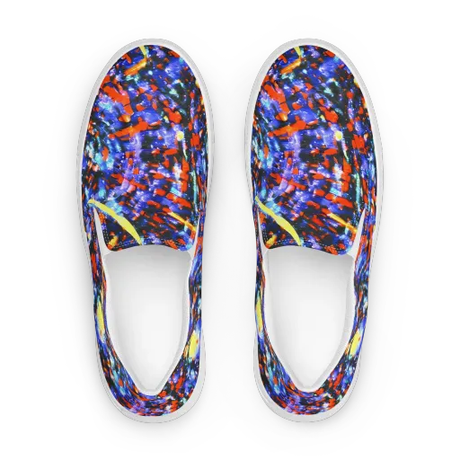 Afterdark Fusion on a Women's Slip-On Canvas Shoes