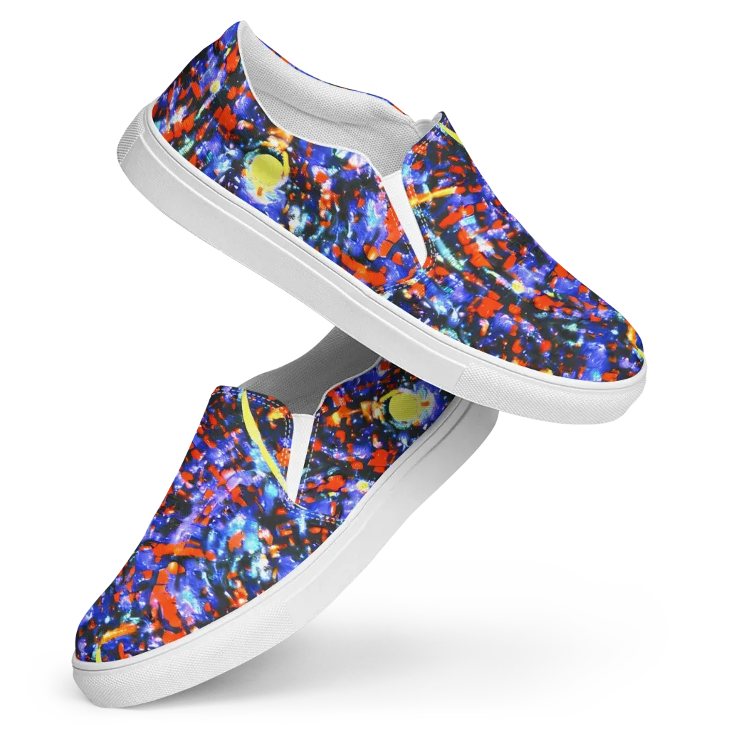 Afterdark Fusion on Women's Slip-On Canvas Shoes — Front