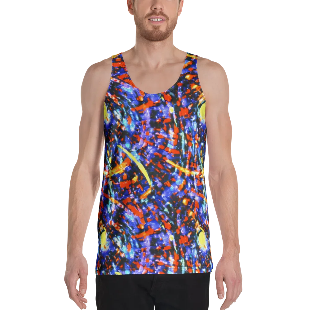 Afterdark Fusion on Men's Tank Top — Front