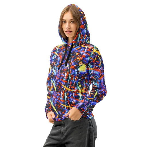 Afterdark Fusion on a Cotton Hoodie