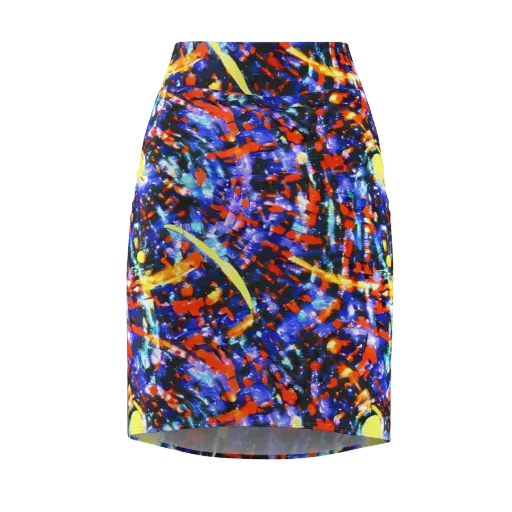 Afterdark Fusion on a Pencil Skirt