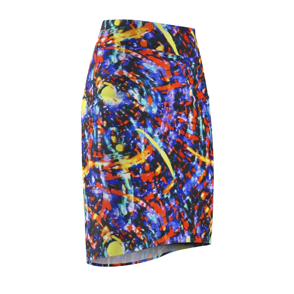 Afterdark Fusion on Pencil Skirt — Front Side