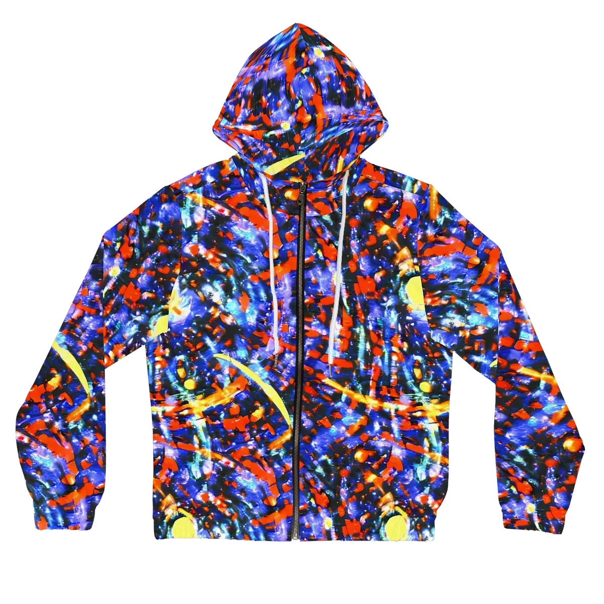Afterdark Fusion on Women's Full-Zip Hoodie — Front