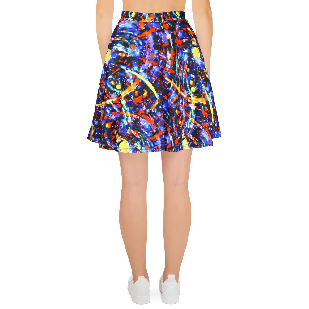 Afterdark Fusion on Skater Skirt — Back