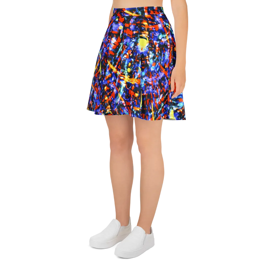 Afterdark Fusion on Skater Skirt — Left