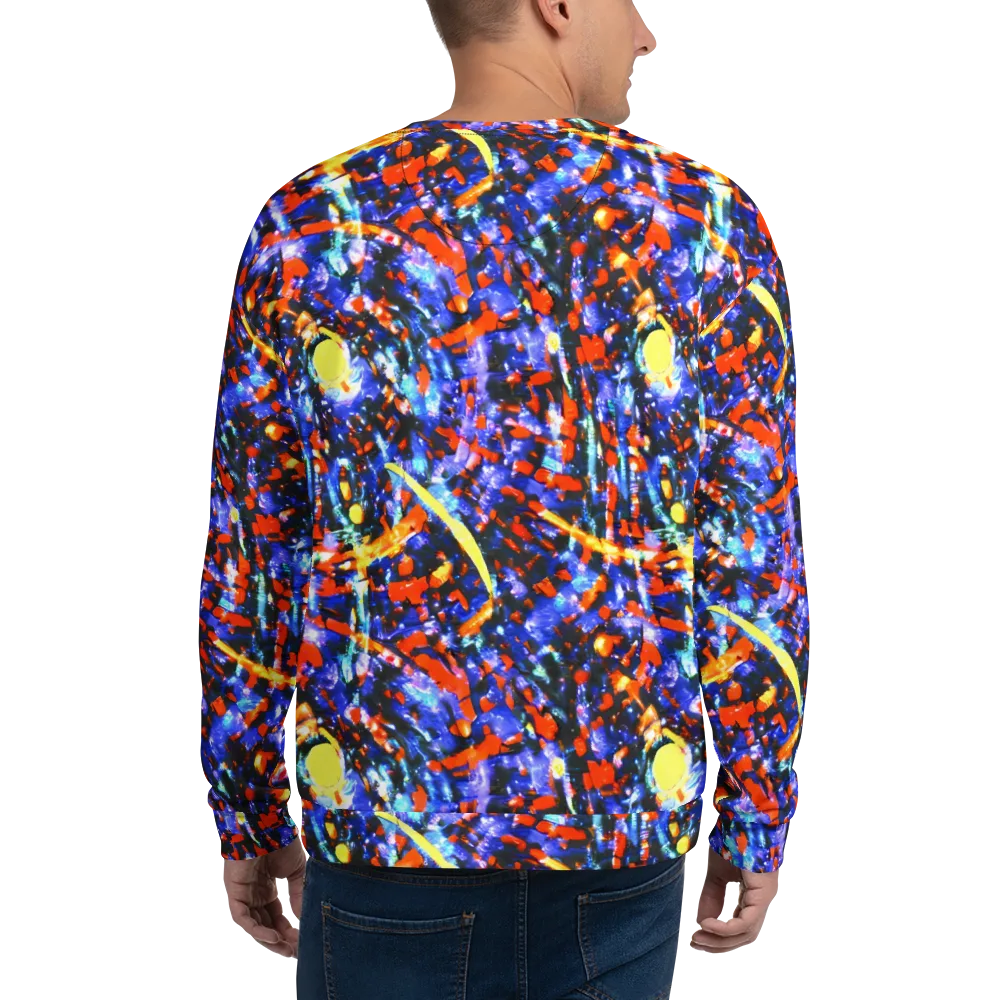 Afterdark Fusion on Sweatshirt — Back