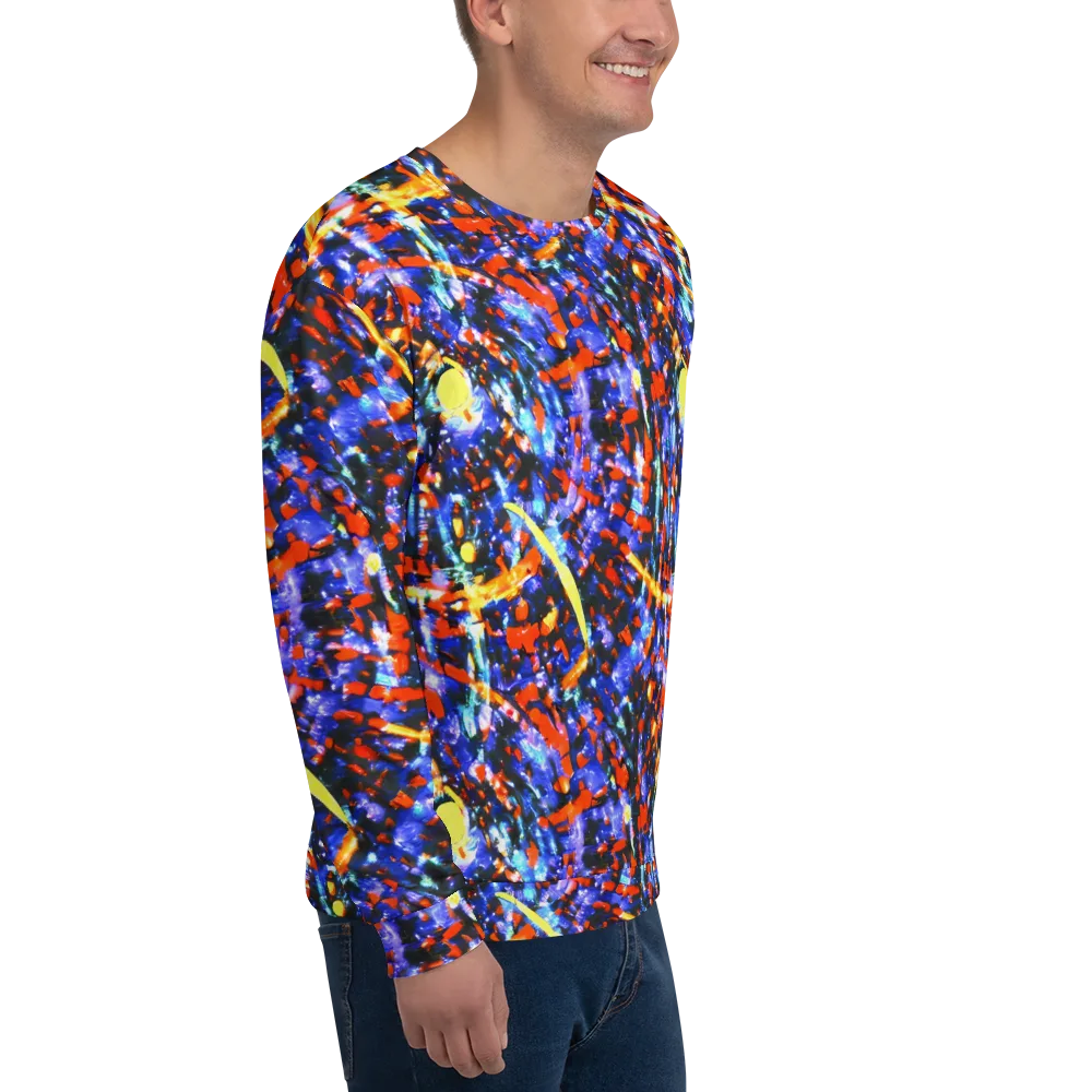 Afterdark Fusion on Sweatshirt — Right Front