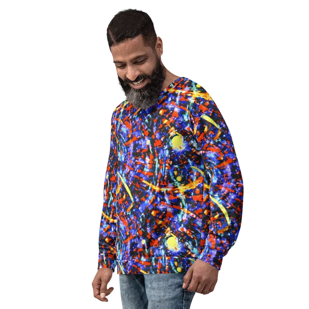 Afterdark Fusion on Sweatshirt — Left Front