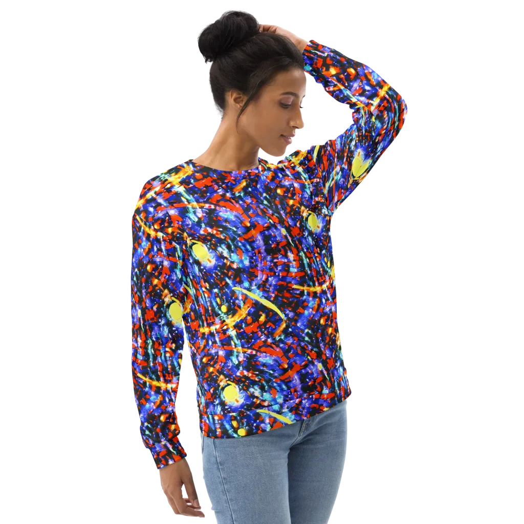 Afterdark Fusion on Sweatshirt — Right Front