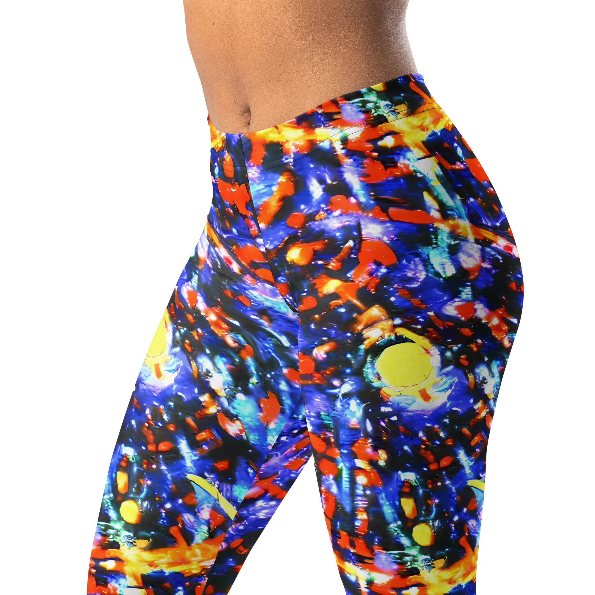 Afterdark Fusion on Leggings — Left Front