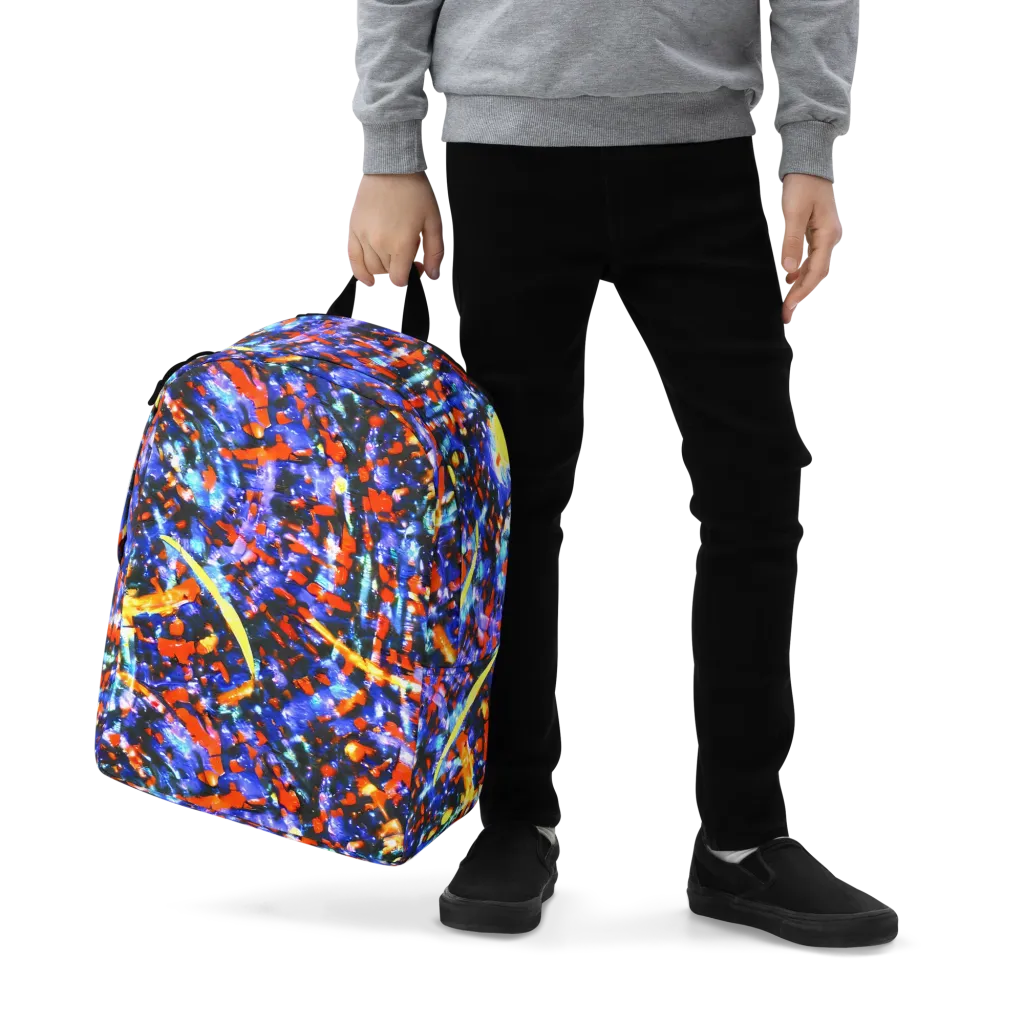 Afterdark Fusion on Minimalist Backpack — Zoomed-in