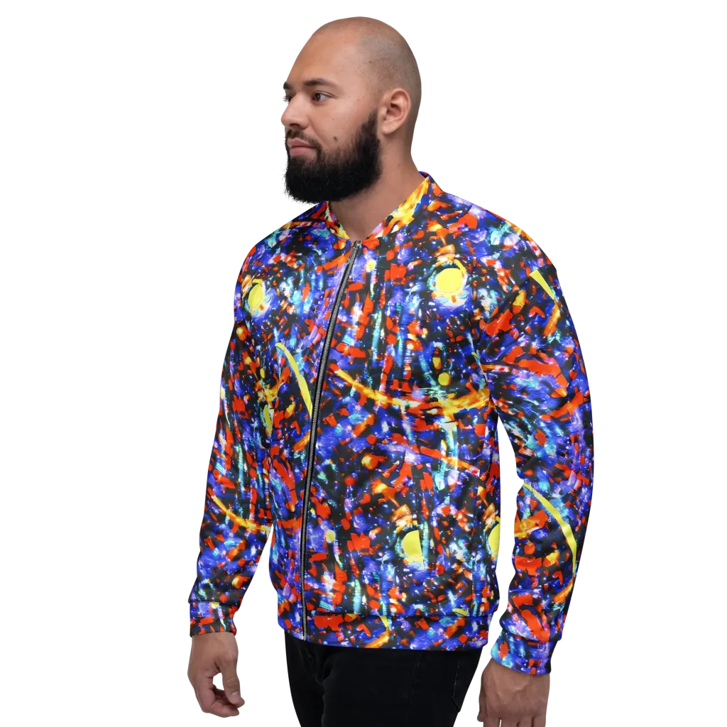 Afterdark Fusion on Bomber Jacket — Left