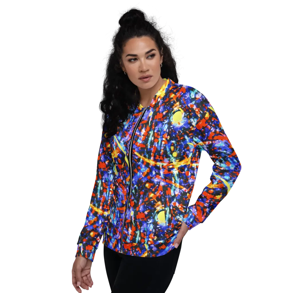 Afterdark Fusion on Bomber Jacket — Left