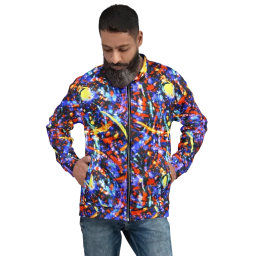 Afterdark Fusion on a Bomber Jacket