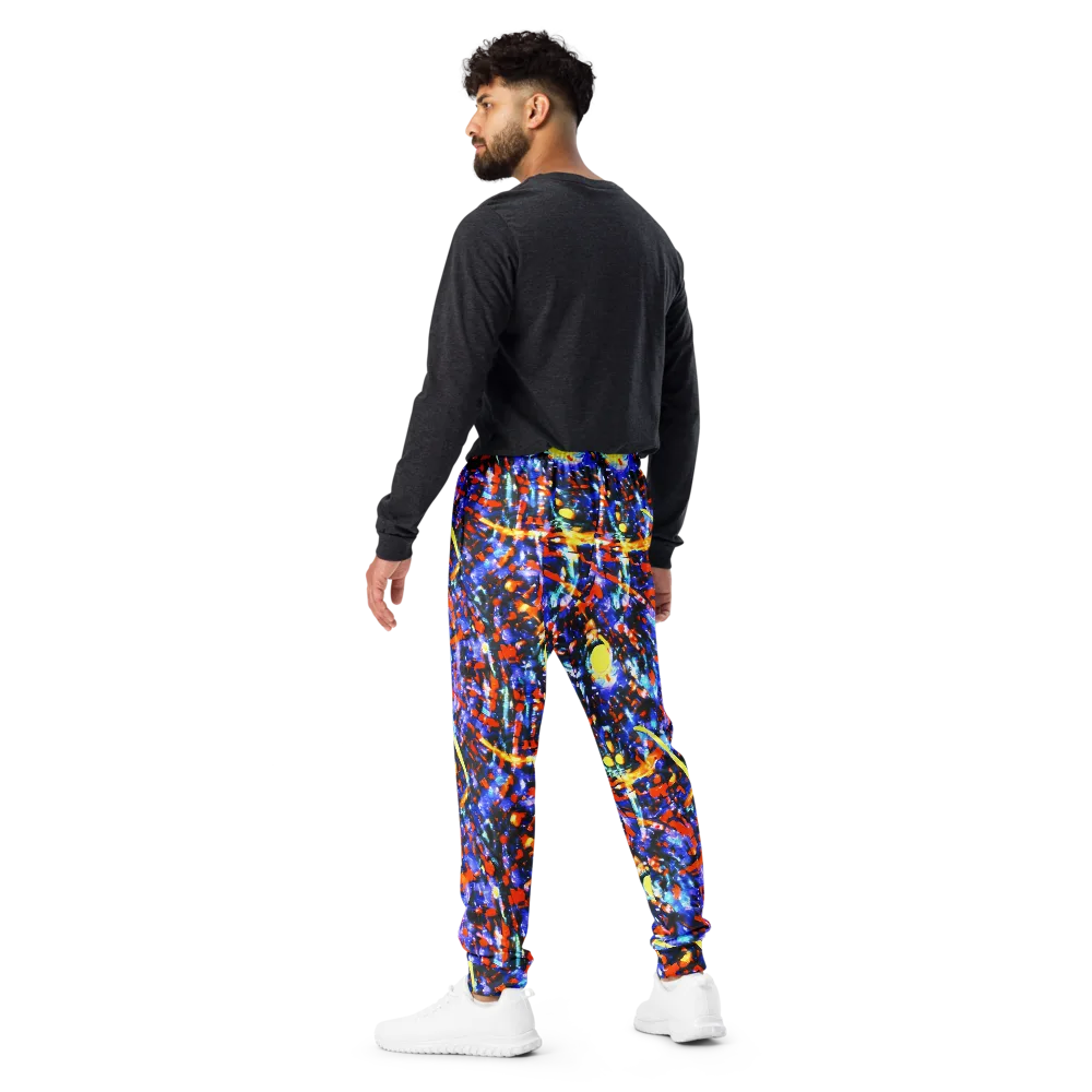 Afterdark Fusion on Men's Joggers — Back