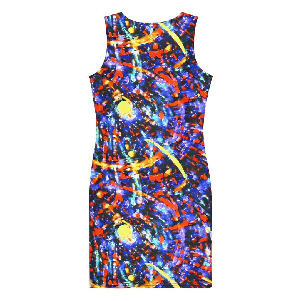 Afterdark Fusion on Bodycon Dress — Back
