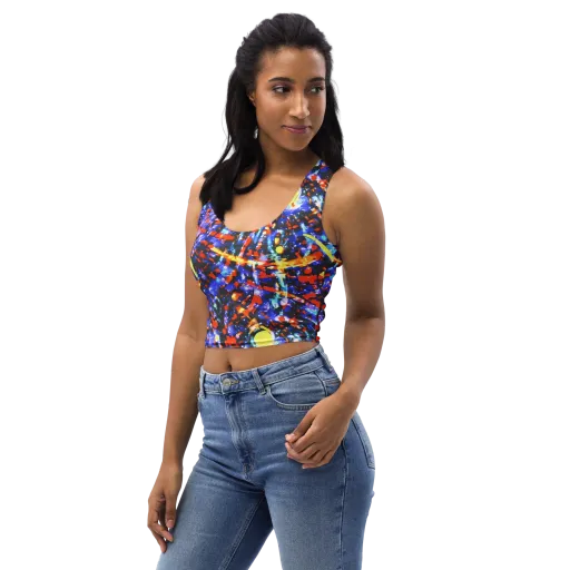 Afterdark Fusion on a Crop Top